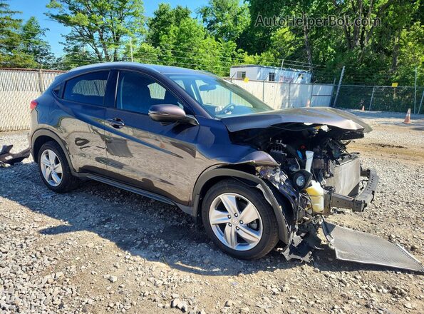 3CZRU6H58KM718632 2019 HONDA HR-V Brown Передня права чверть