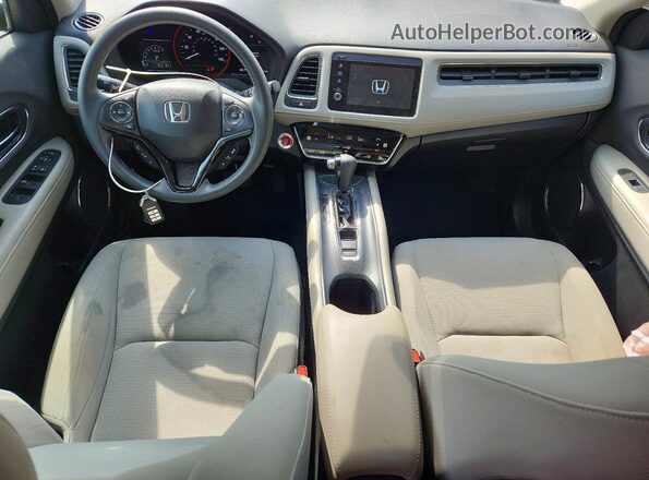 3CZRU6H58MM729908 2021 HONDA HR-V Silver Вид панелі приладів