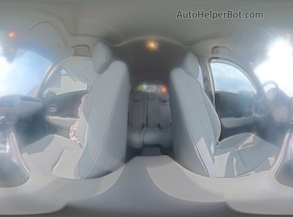 3CZRU6H58MM729908 2021 HONDA HR-V Silver Панорамний вид салону 360°