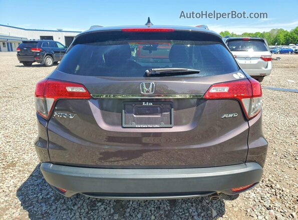 3CZRU6H58MM749852 2021 HONDA HR-V Угольный Вид сзади