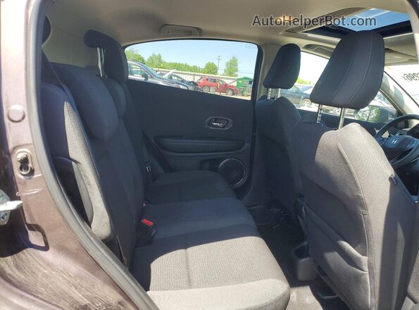 3CZRU6H58MM749852 2021 HONDA HR-V Угольный Вид задней части салона