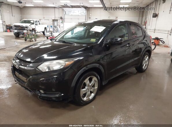 3CZRU6H59GM712703 2016 HONDA HR-V Black Передня ліва чверть