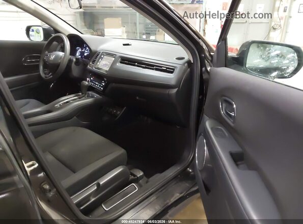 3CZRU6H59GM712703 2016 HONDA HR-V Black Вид салону спереду