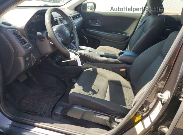 3CZRU6H59GM740534 2016 HONDA HR-V Black Вид салону спереду