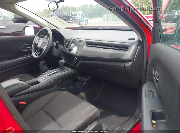 3CZRU6H59HM712699 2017 HONDA HR-V Red Front interior view