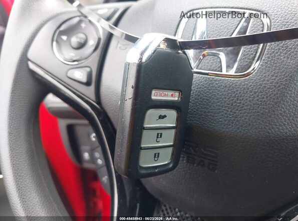 3CZRU6H59HM712699 2017 HONDA HR-V Red Dashboard view