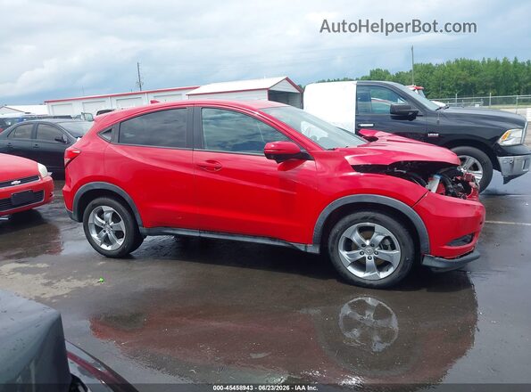 3CZRU6H59HM712699 2017 HONDA HR-V Red 360 interior view