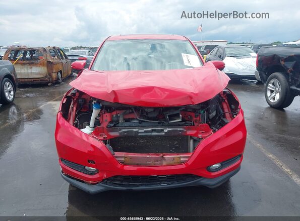 3CZRU6H59HM712699 2017 HONDA HR-V Red Rear interior view