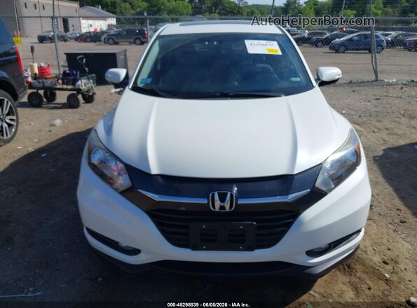 3CZRU6H59HM719717 2017 HONDA HR-V White Вид щитка приладів