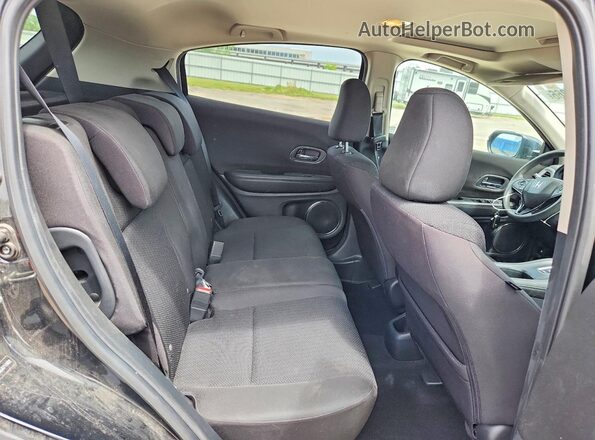 3CZRU6H59JG711802 2018 HONDA HR-V Black Vista interior trasera