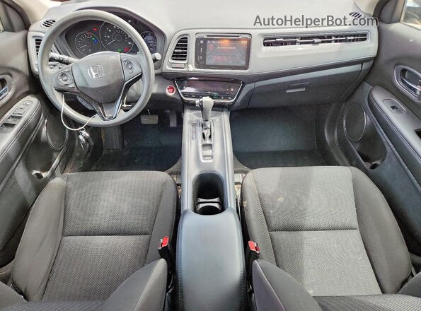 3CZRU6H59JG711802 2018 HONDA HR-V Black Vista del salpicadero