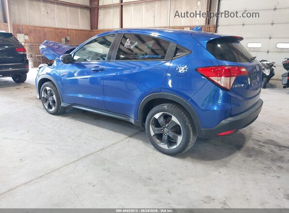 3CZRU6H59JM709162 2018 HONDA HR-V Blue უკანა მარცხენა