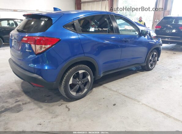 3CZRU6H59JM709162 2018 HONDA HR-V Blue უკანა მარჯვენა