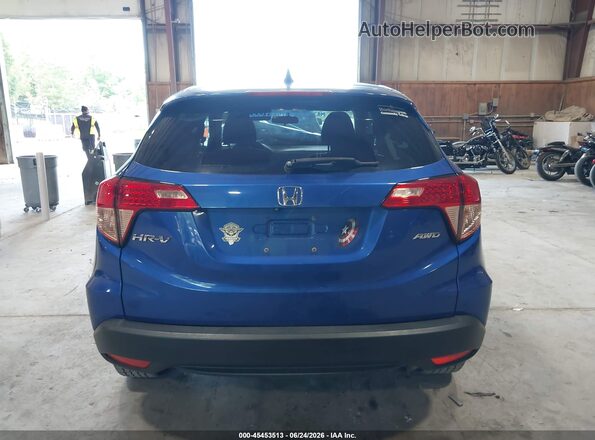 3CZRU6H59JM709162 2018 HONDA HR-V Blue 