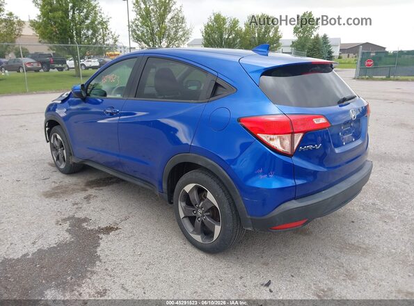 3CZRU6H59JM718606 2018 HONDA HR-V Blue უკანა მარცხენა