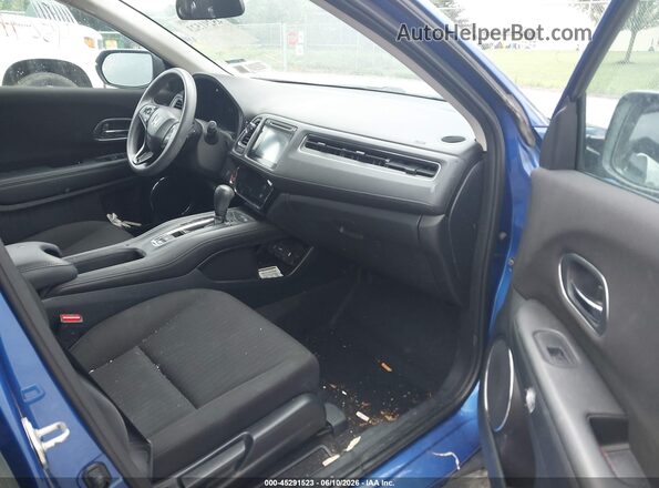 3CZRU6H59JM718606 2018 HONDA HR-V Blue წინა სალონის ხედი