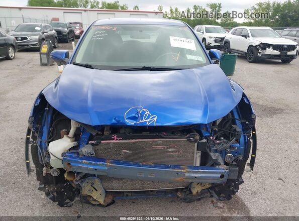 3CZRU6H59JM718606 2018 HONDA HR-V Blue ხელსაწყოთა პანელის ხედი