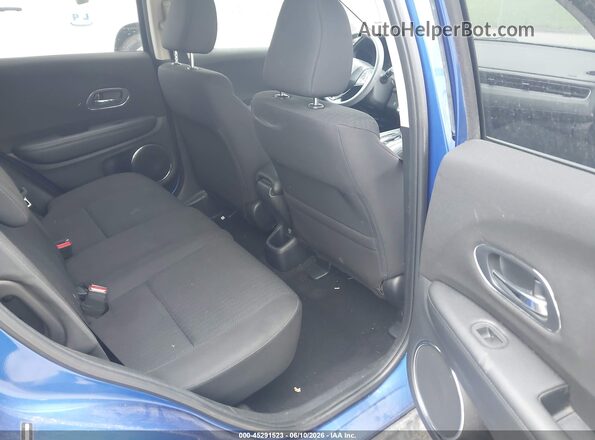 3CZRU6H59JM718606 2018 HONDA HR-V Blue VIN კოდის სტიკერის ხედი