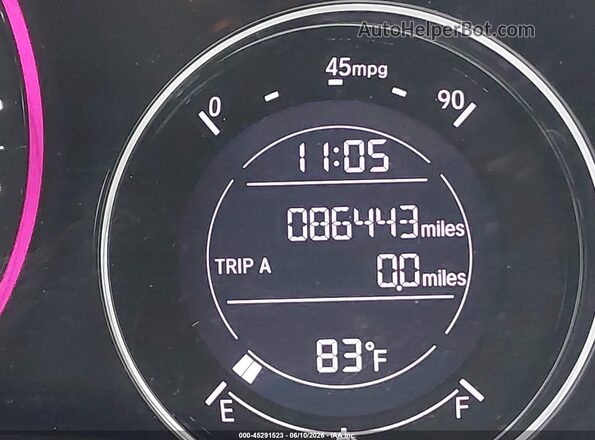 3CZRU6H59JM718606 2018 HONDA HR-V Blue 