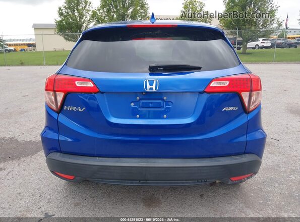 3CZRU6H59JM718606 2018 HONDA HR-V Blue 