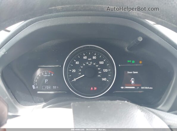 3CZRU6H59KM721555 2019 HONDA HR-V Gray Вид задніх сидінь