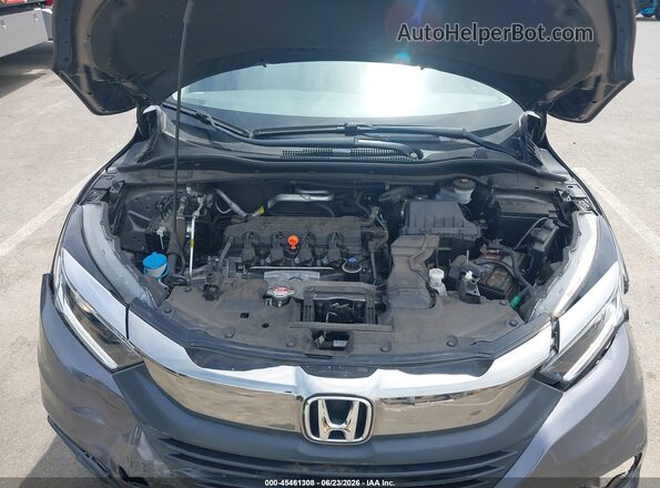 3CZRU6H59KM721555 2019 HONDA HR-V Gray Вид ззаду