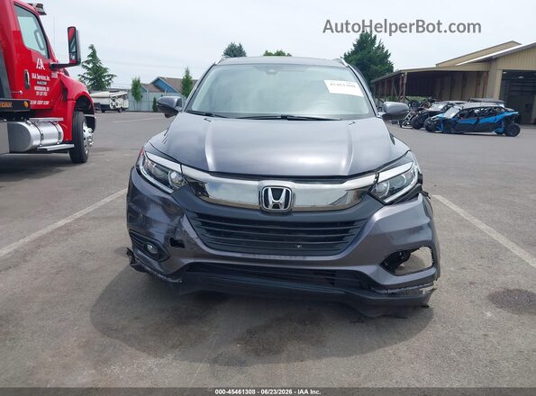 3CZRU6H59KM721555 2019 HONDA HR-V Gray Вид спереду