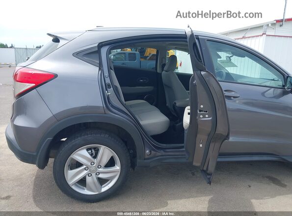 3CZRU6H59KM721555 2019 HONDA HR-V Gray Вид наклейки з VIN-кодом