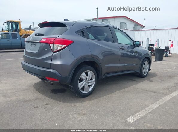 3CZRU6H59KM721555 2019 HONDA HR-V Gray Задня права чверть