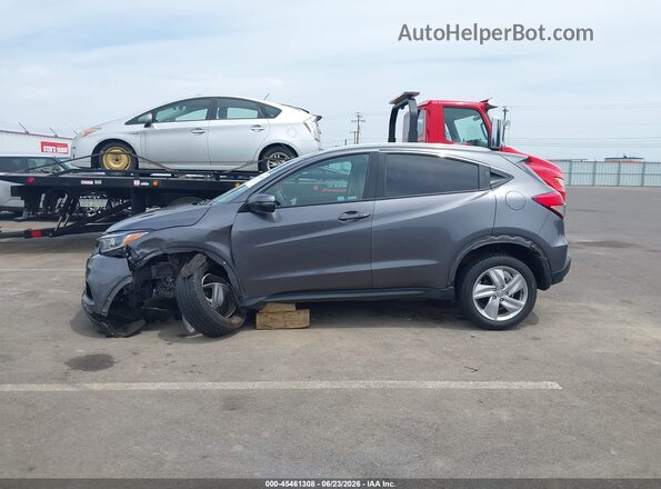 3CZRU6H59KM721555 2019 HONDA HR-V Gray Панорамний вид салону 360°