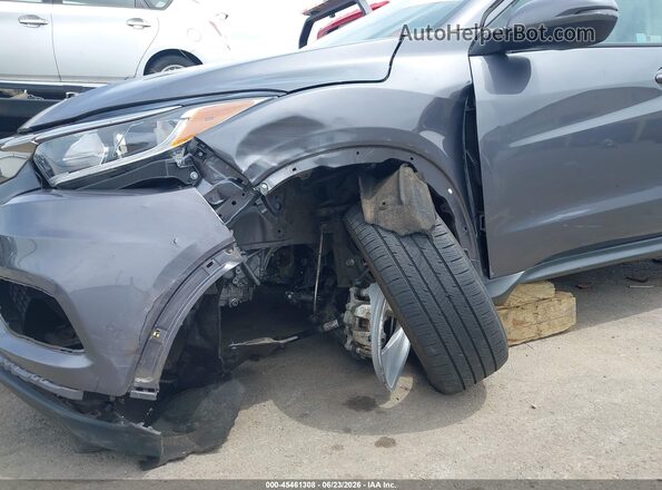 3CZRU6H59KM721555 2019 HONDA HR-V Gray 