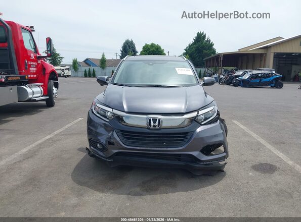 3CZRU6H59KM721555 2019 HONDA HR-V Gray Вид щитка приладів