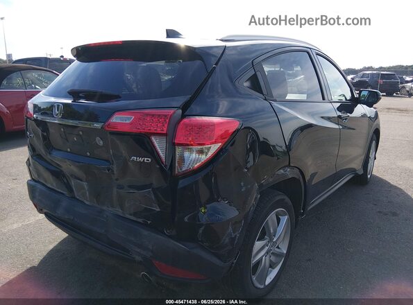 3CZRU6H59KM739201 2019 HONDA HR-V Black Հետևի աջ