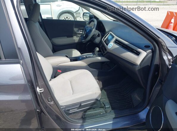 3CZRU6H59LM702876 2020 HONDA HR-V Gray Front interior view