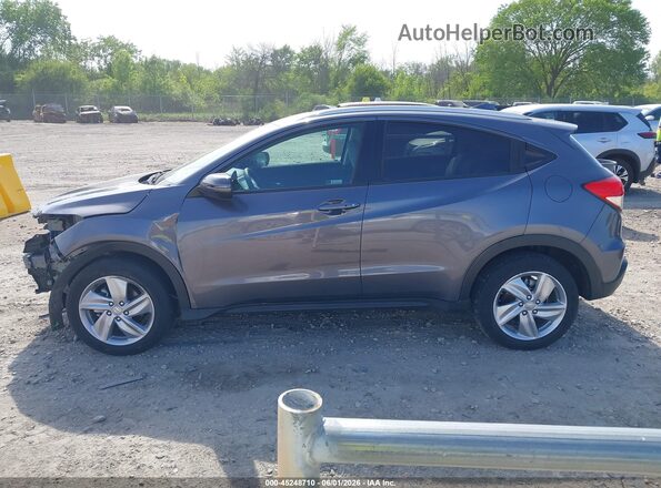 3CZRU6H59LM702876 2020 HONDA HR-V Gray Rear interior view