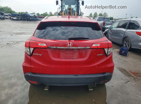 3CZRU6H59LM723730 2020 HONDA HR-V Red Widok z tyłu
