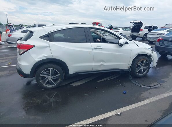 3CZRU6H59NM715484 2022 HONDA HR-V White Vista del cuadro de instrumentos