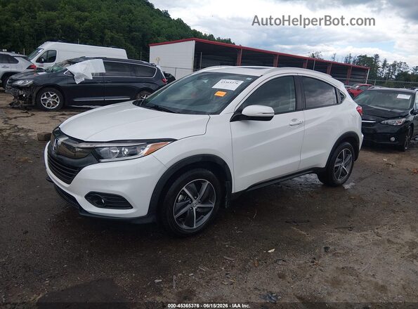 3CZRU6H59NM721978 2022 HONDA HR-V White წინა მარცხენა ხედი სამი მეოთხედიდან