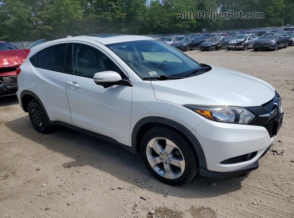3CZRU6H5XGM743829 2016 HONDA HR-V White Front right