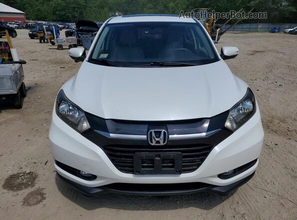 3CZRU6H5XGM743829 2016 HONDA HR-V White Front view