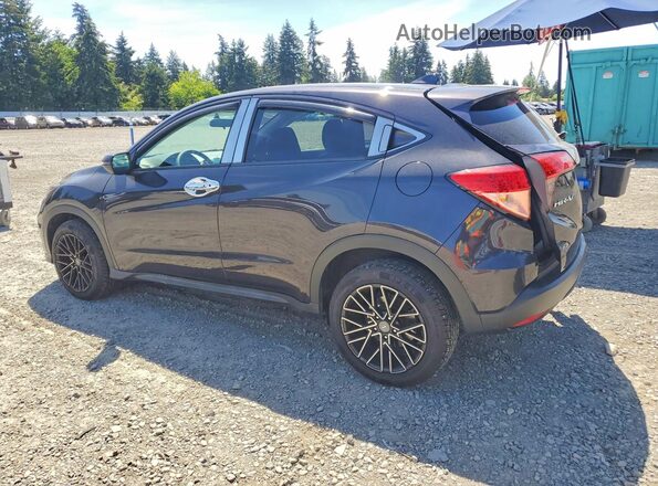 3CZRU6H5XHM710637 2017 HONDA HR-V Black Tył lewy