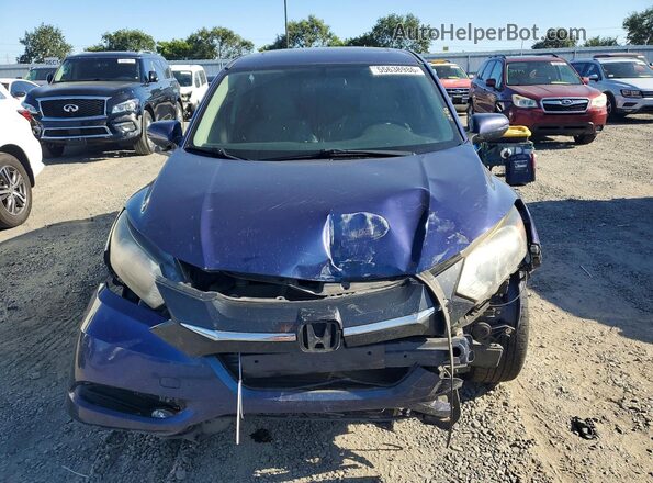 3CZRU6H5XHM718091 2017 HONDA HR-V Blue 