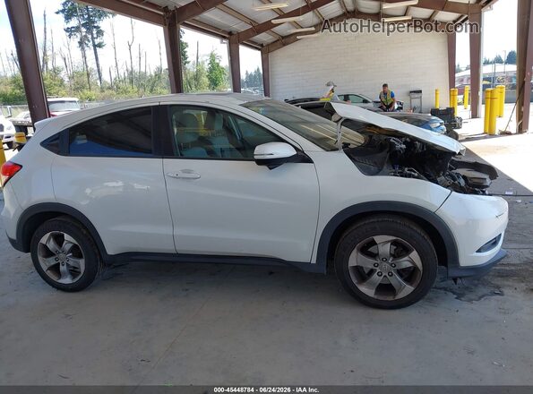 3CZRU6H5XHM723016 2017 HONDA HR-V White Instrument cluster view