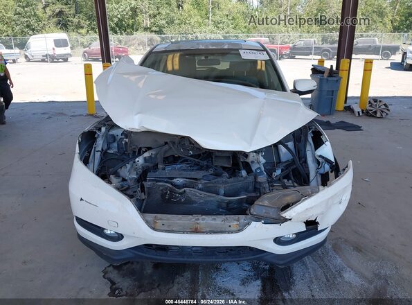 3CZRU6H5XHM723016 2017 HONDA HR-V White Dashboard view