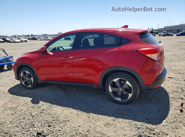 3CZRU6H5XJG705264 2018 HONDA HR-V Красный Задняя левая четверть