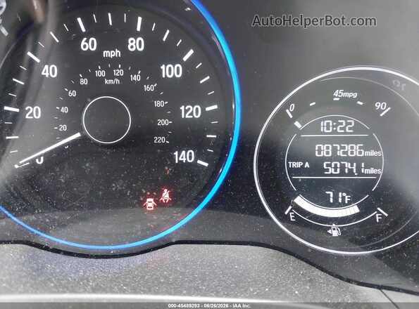 3CZRU6H5XJM719375 2018 HONDA HR-V White 
