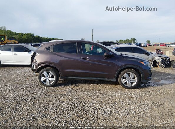 3CZRU6H5XKM728465 2019 HONDA HR-V Burgundy Սալոնի 360 աստիճան տեսք