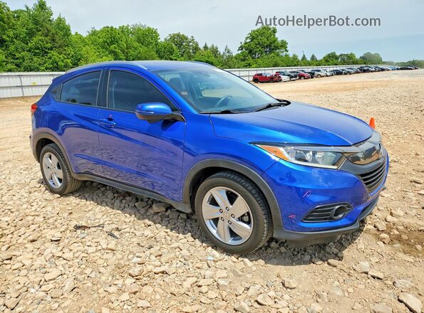 3CZRU6H5XKM734508 2019 HONDA HR-V Blue Առջևի աջ