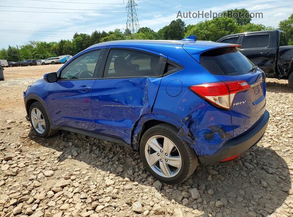 3CZRU6H5XKM734508 2019 HONDA HR-V Blue Հետևի ձախ