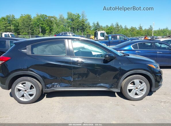 3CZRU6H5XKM743175 2019 HONDA HR-V Black Вид задньої частини салону